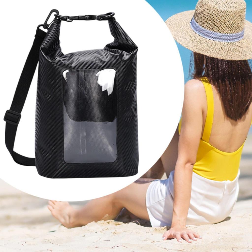 Водонепроницаемый чехол для телефона Dry Bag объемом 5 л, портативный спортивный рюкзак Roll Top Duffle для активного отдыха