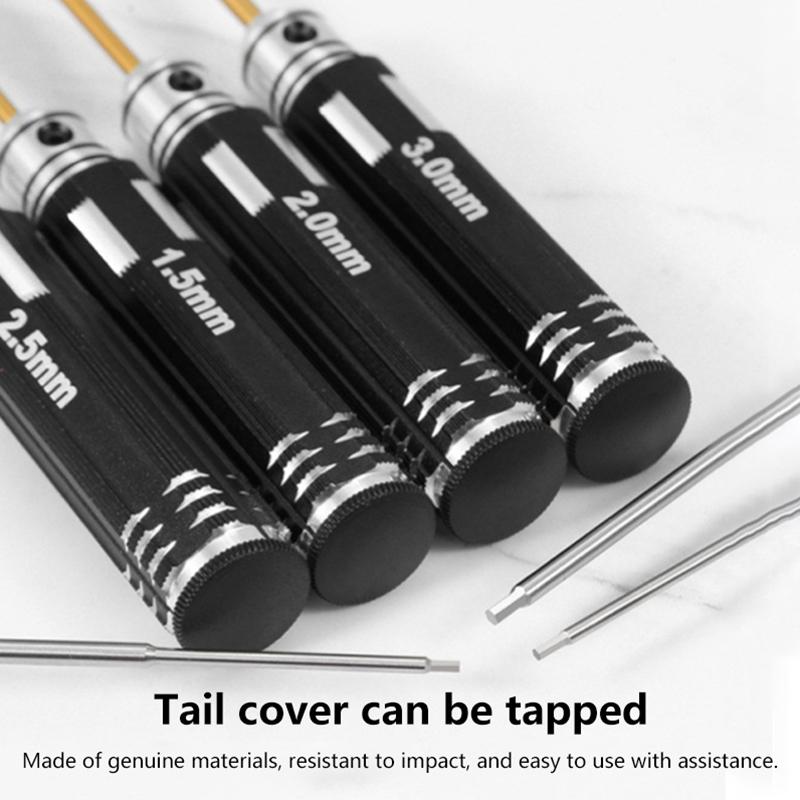 Модель самолета Модель Шестигранный гаечный ключ 1,27/1,3/1,5/2,5 мм Шестигранный набор инструментов для обслуживания