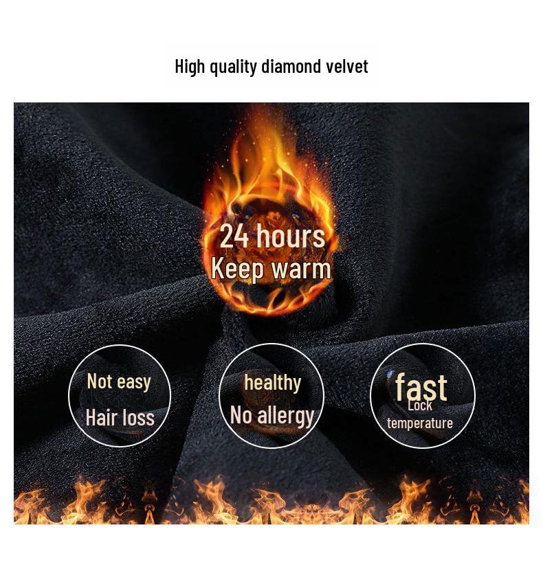 Женские ретро-шаровары с подкладкой из японского бархата и карманами на осень/зиму 2025 года