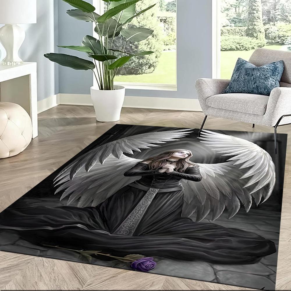 Gothic Style Area Rug Perfect for Decorate room Bedrooms Study room Dormitory Anti-slip Rug Office home decor Perfect Birthday/Christmas Gift Idea