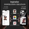 AI Smart NFC Screen Mirroring E-ink Phone Case for iPhone 13-15 - Customizable and Durable