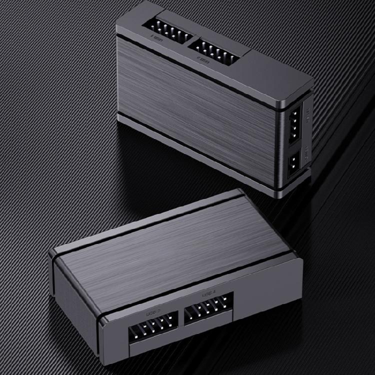 Магнитный USB 2.0 концентратор с 4 портами расширения и улучшенной пластиковой схемотехникой, USB 2.0 разветвитель для стабильной работы