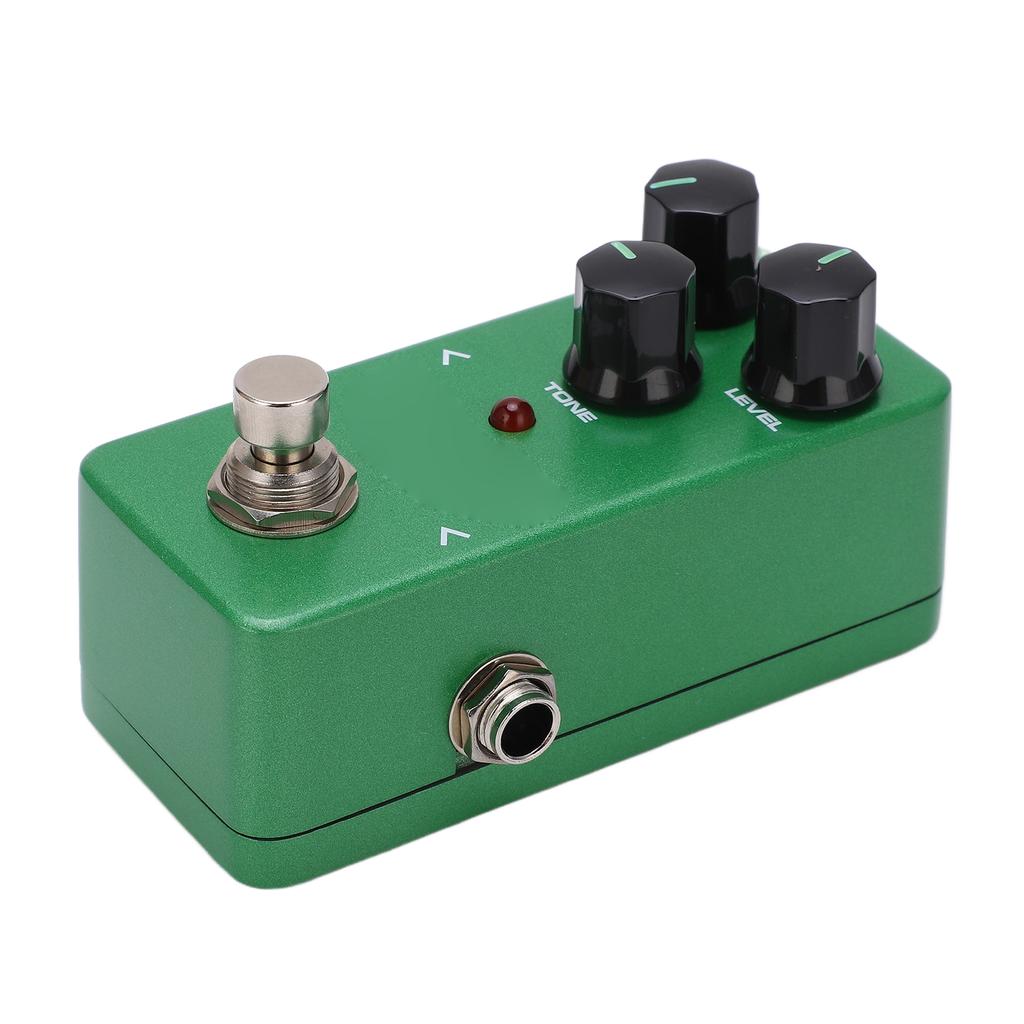 Guitar Effect Pedal OVERDIRVE Mini Single Adjustable Musical Instrument Accessory Green