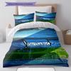 Hertha Soul Bedding Quilt Set Quilt Cover Pillowcase Home Decoration Birthday Gift (1 * duvet cover + 2 * pillowcase, without core)