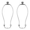Pack of 2 Lamp Shade Harp Holder Support Bracket Set Lamp Part Light Accessory Hardware Texture for E26 Light Bases