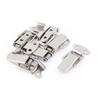 6Pcs Spring Loaded Suitcase Chest Tool Boxes Locking Toggle Latch Hasp Lock Hardware Hasps Home Improvement