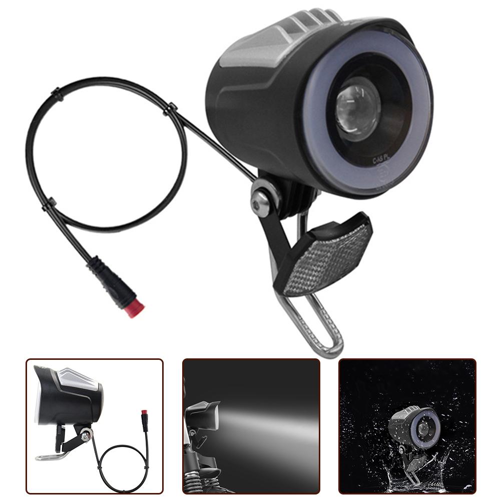E Bike Front Light LED Headlight Daytime Running Lights