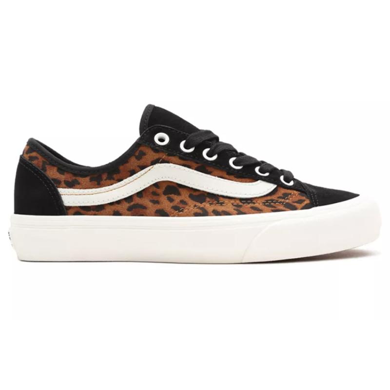 Vans Suede Leopard Style 36 Deconstructions Sf Shoes Brown Vans VN0A3MVL4Y5