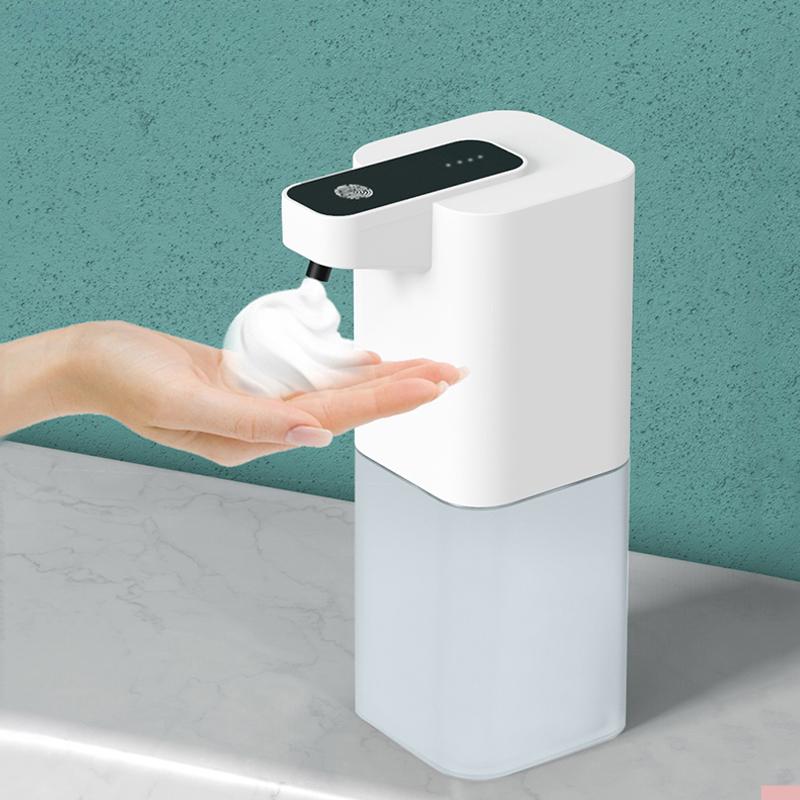 Automatic Inductive Soap Dispenser Foam Washing USB Rechargeable Smart Hand Washing Soap Dispenser Alcohol Spray Dispenser