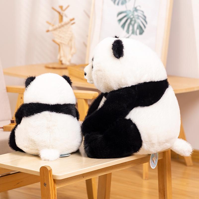 Realistic Giant Stuffed Animals Panda Baby Plush Toy Cute Pandas Dolls  Super Soft Hug Pillow for Kids Birthday Gifts Home Decor