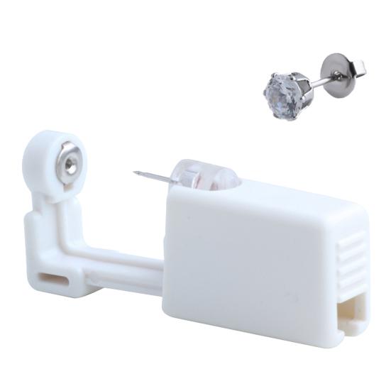 1 комплект, серьги-гвоздики для пирсинга ушей, одноразовые портативные устройства для пирсинга без боли, быстрое устройство для пирсинга для повседневной жизни