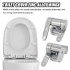 Upgraded Toilet Seat Hinges Modern Toilet Hinges Slow Drop Hinges Toilet Hinges Replacement Part for Most Toilet Seats