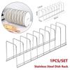 Stainless Steel Kitchen Organizer Dish Rack Household Kitchen Drainage Rack Cooking Dish Pan Cover Stand Kitchen Accessories