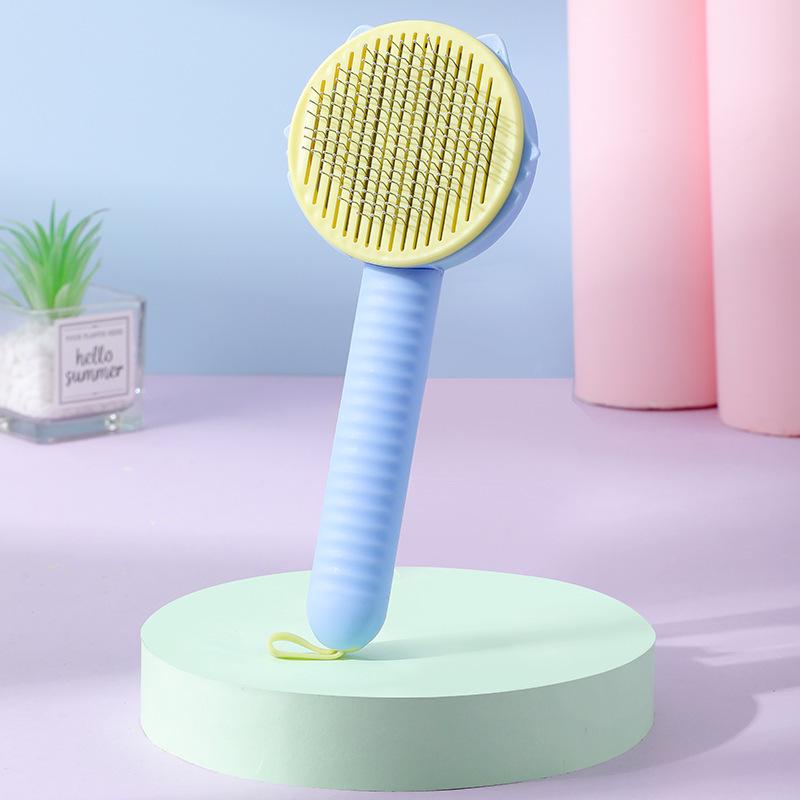 Pet Self-Cleaning Cat & Dog Massage Comb for Loose Hair Removal