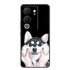 Funda For Vivo V30 Lite Case Cute Cartoon Cat Black Silicone Shockproof Soft Phone Cases For Vivo V30 Lite Back Cover Case Bag
