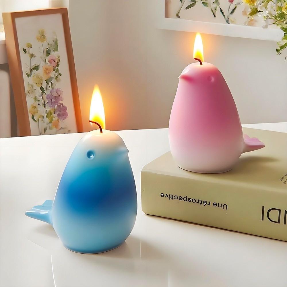 Silicone Silicone Candle Mold DIY Bird Mold New Animal Ornament Mold Home Decoration