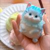 Slow Rebound Cat Doll Squeeze Toy Cartoon Cat Fidget Toy  Mini Ornaments