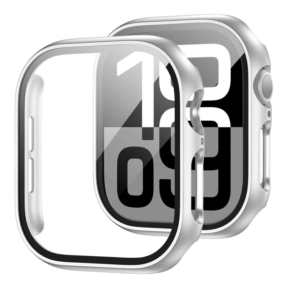 Защитная пленка для корпуса Apple Watch 10 9 8 7 6 5 4 SE 46мм 42мм 45мм 44мм 41мм 40мм Закаленное стекло PC Бампер Чехол Защитные