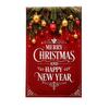 Single-sided Printing Xmas Flag Elk Snowman Christmas Welcome Flag  Winter Holiday
