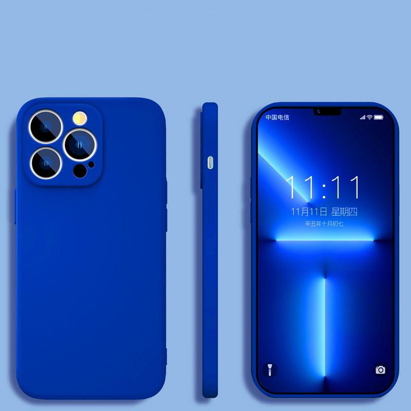 Мягкий жидкий силиконовый чехол цвета конфет для iPhone 16 15 14 13 12 11 Pro Max X XR XS Max 7 8 Plus SE 2020 ультратонкий защитный противоударный чехол