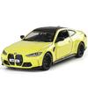 1/32 BMW M4 G82 Toy Car Model Diecast Metal Alloy Miniature Sound & Light Doors Openable Collection Gift for Children Boy Kid