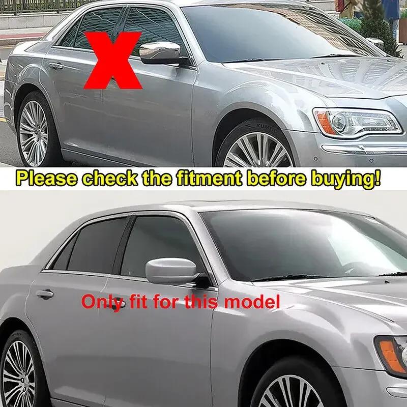 Пара крышек боковых зеркал заднего вида из рога быка для Dodge Charger SRT Chrysler 300 300C 2010- Отделка зеркала заднего вида Автомобильные аксессуары