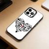 DM-Depech Band Mode  Phone Case For iPhone 17,16,15,14,13,12,11 Plus,Pro Max,XS,Colorful Silver Black Cover