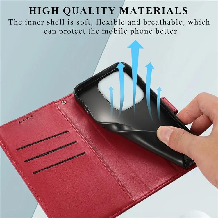 DF-06 Для Xiaomi Redmi Note 13 Pro 4G/Poco M6 Pro 4G Чехол Кожаный чехол с принтом для телефона