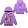 Girls Boys Hoodie Casual School Outdoor Sweatshirts For 2-12 Years Kids
