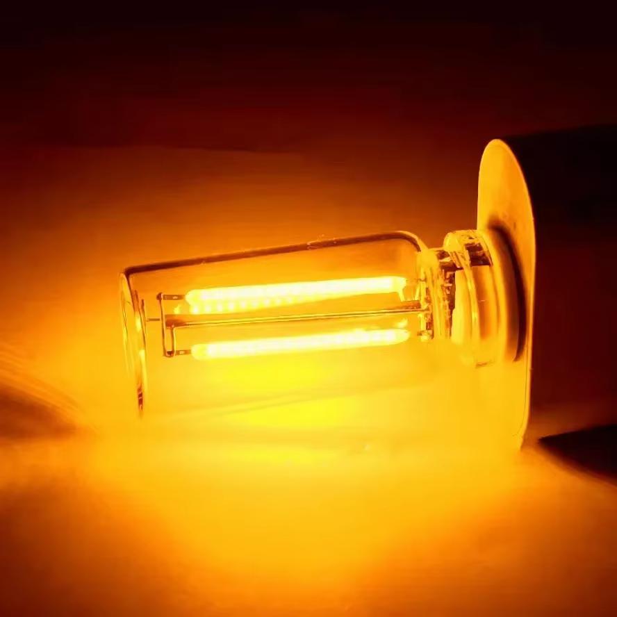 USB ночник цветной 5V сенсорный затемняющий USB-лампочка светодиодная нить накаливания стеклянная ретро-лампочка Эдисона украшение автомобиля защита глаз