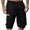 Мужские летние шорты-карго с несколькими карманами, повседневные летние шорты для походов, шорты с эластичной талией