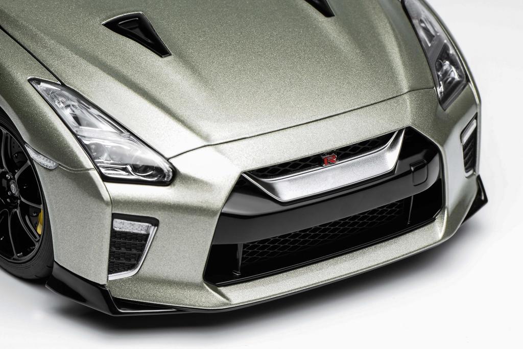 FREESTYLE MOTORHELIX Масштаб Nissan Track Edition Разработано NISMO 2022 Millennium Jade Готовая модель M83515 1/18 GT-R (Р35) T-Spec