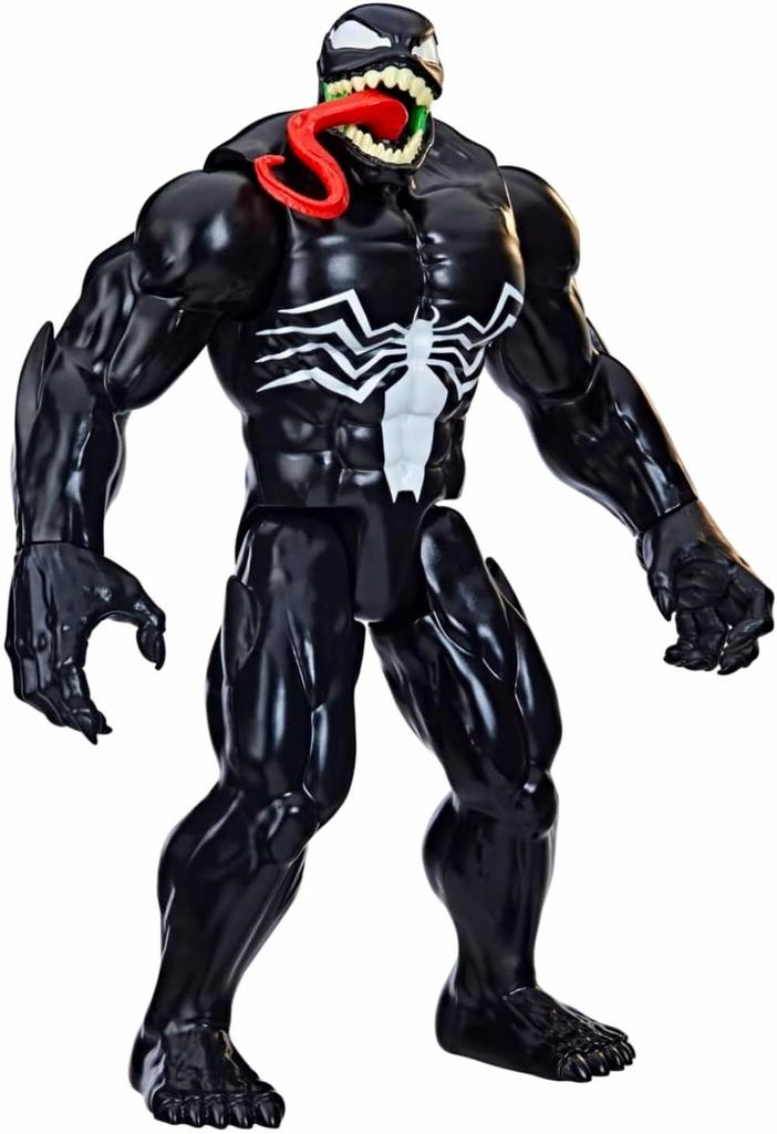 Hasbro Marvel Comics Titan Heroes 12 Inch Action Figure Venom 2023 VENOM Venom Spider-Man SPIDER-MAN [Item]
