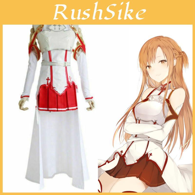 Изысканный костюм для косплея Sword Art Online Sao Alicization Асуна Юки для энтузиастов