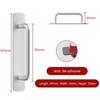 Toilet Window Sliding Self-adhesive Door Handle Cabinet Pulls Furniture Hardware Door Knobs