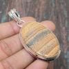 Lavish Picture Jasper Gemstone Handmade Jewelry Solid 925 Sterling Silver Pendant