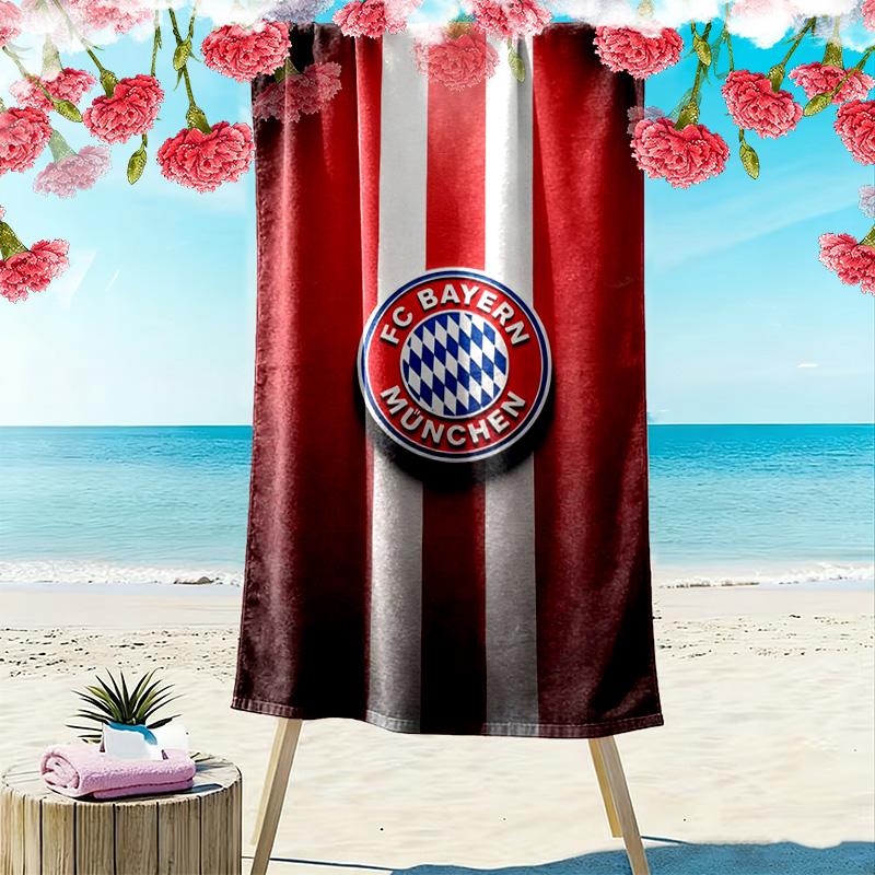 Bayern Munich Glory beach towel Beach towel for vacation photos Outdoor camping Outdoor pool towel quickdrying swim towel swim