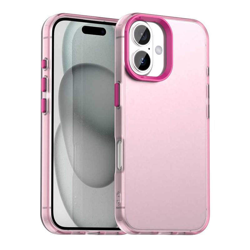 Противоударный чехол для телефона конфетного цвета для iPhone 17, матовый ПК прозрачный чехол для iPhone 17 Air 17 Pro Max, чехол для iPhone 17