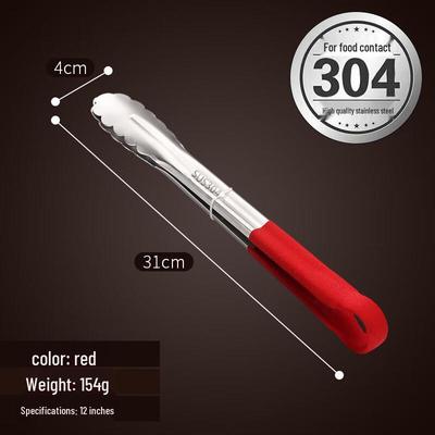 Кухонные щипцы для еды из нержавеющей стали 304