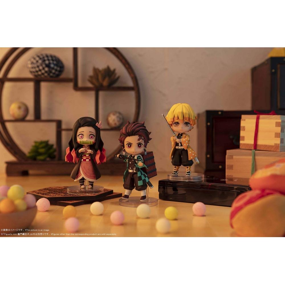 Фигурки мини-Убийца демонов: Кимэцу но Яиба Незуко Камадо подвижная фигурка, окрашенная в ПВХ и АБС-пластик, примерно 90 мм.