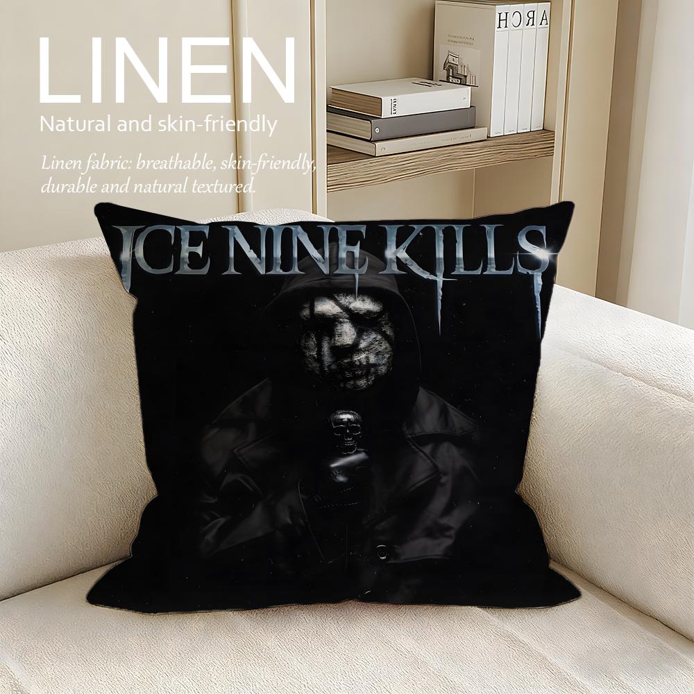 Music Ice Nine Kills Cushion Cover Pillowcase Set Pcs x x Breathable Washable Sofa Cushion Cover