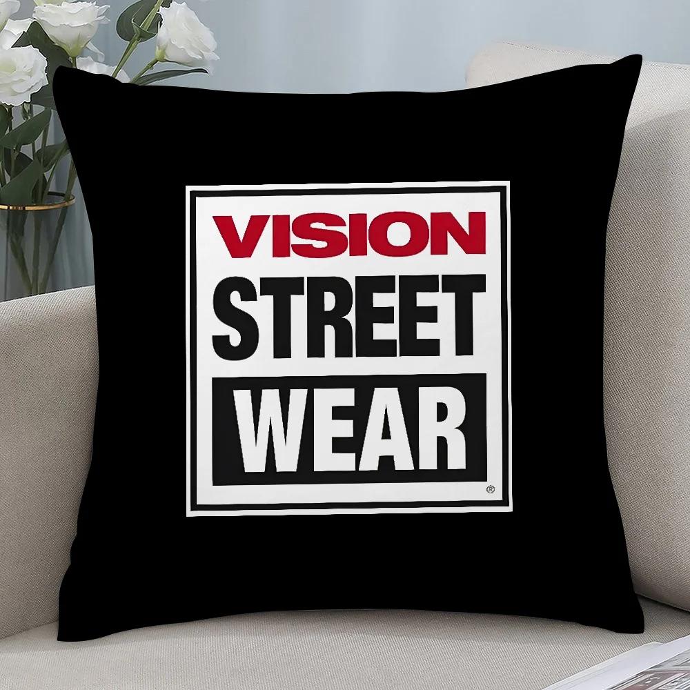 V-Vision S-Street W-Wears Наволочка Короткая Плюшевая Наволочка Декоративная Подушка для Дивана Подарок для Дома Двусторонняя Печать Наволочка