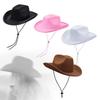 Cowboy Hat Sunhat with Wide Brim for Men Women Camping and Events