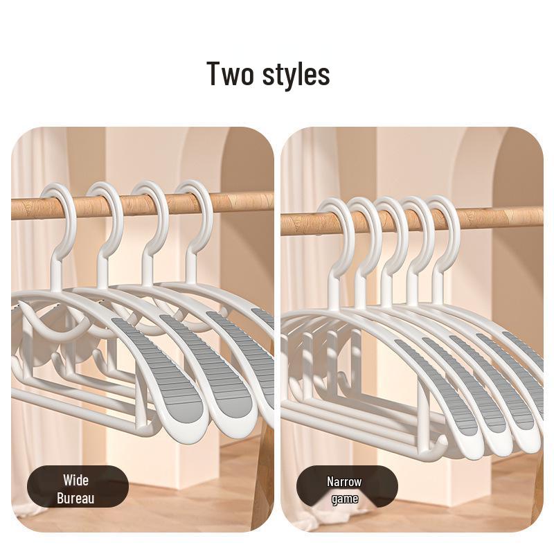 Нескользящие вешалки для одежды с резиновым покрытием и защитой плеч