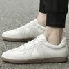 Модная повседневная кожаная обувь для мужчин 2024 Осень Мягкие балетки Белая обувь Бренд Мужские кроссовки Офисная рабочая обувь Zapatos Casuales