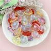 Jewelry Accessories Jewelry Making Necklace 10.8*12.2mm Acrylic 100PCS DIY Fashion Water Drop Petal Earrings Loose Beads Bracelets