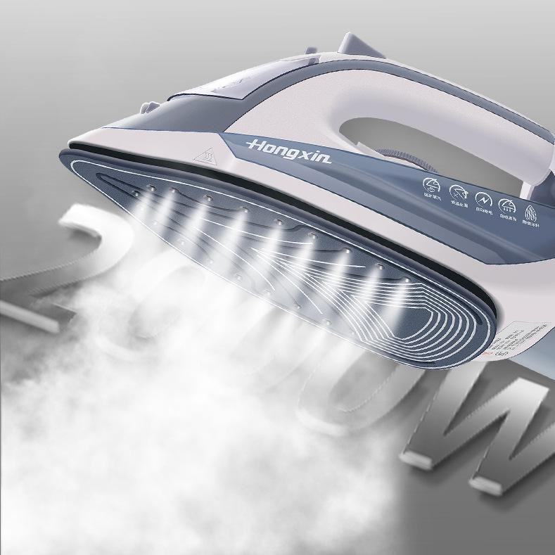 Беспроводной паровой утюг высокой мощности Red Heart RH122