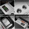 Силиконовые коврики для Xiaomi SU7/YU7: Центральная консоль, подстаканники и предметы первой необходимости в салоне
