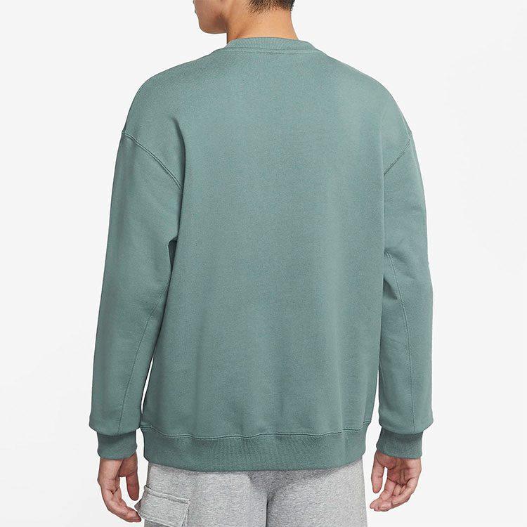 Nike Sweatshirts Men's Gait Leaf Green Crew Neck Moderate Other DB9408-387