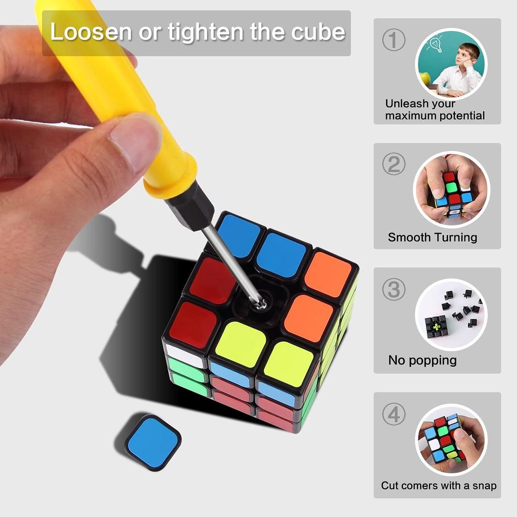 Magic Cube Magician 3x3 3D Puzzle Официальный стандарт международной конвенции WCA Образовательная игрушка MagicCube Подарочный подарок Игрушка с детскими детскими игрушками